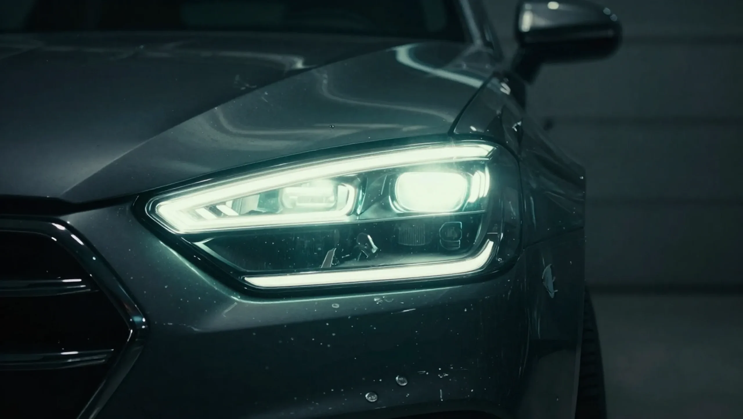 Luxury car detail